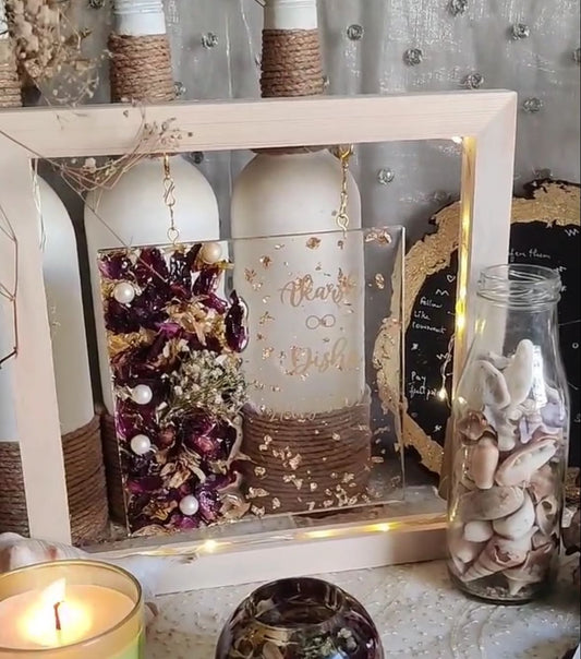 Nebula Whispers Resin Frames