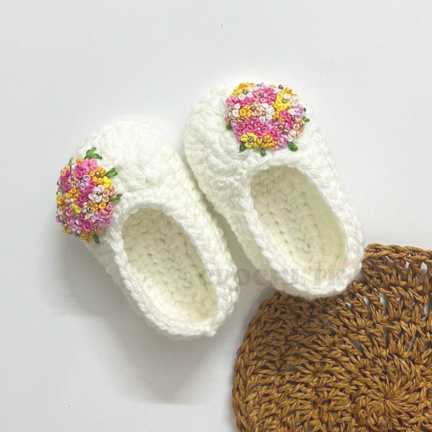 Enchanting Stitches Crochet Booties