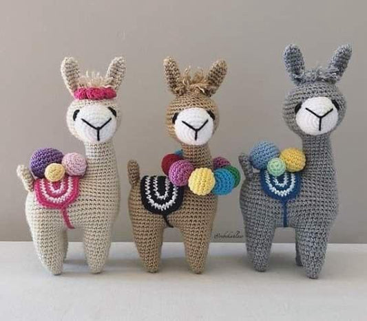 Threads Lama Creations doll