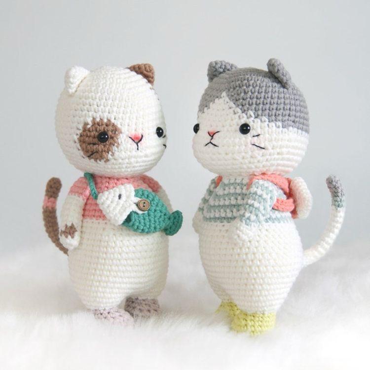 Whisker Crafts: Handcrafted Crochet Kitties