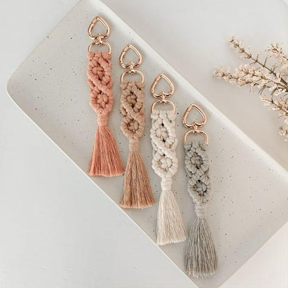 Crafted Knots Crochet Keyrings