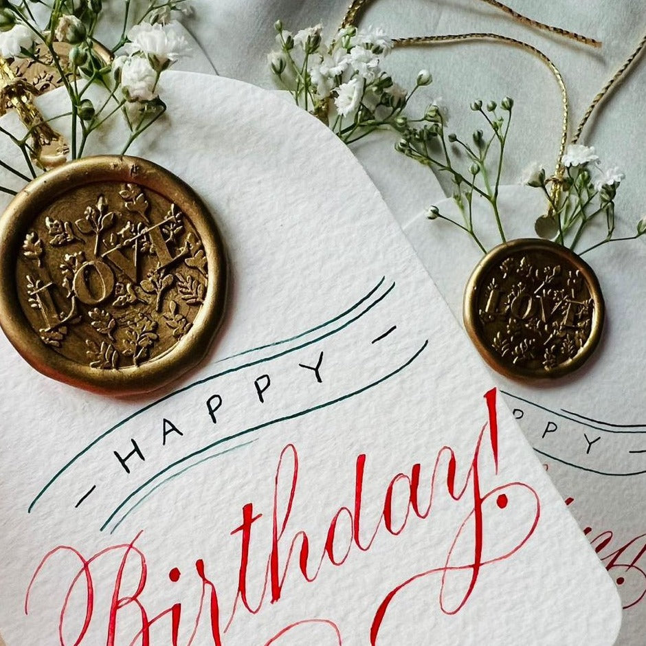 Joyful Wishes: Handcrafted Birthday Card