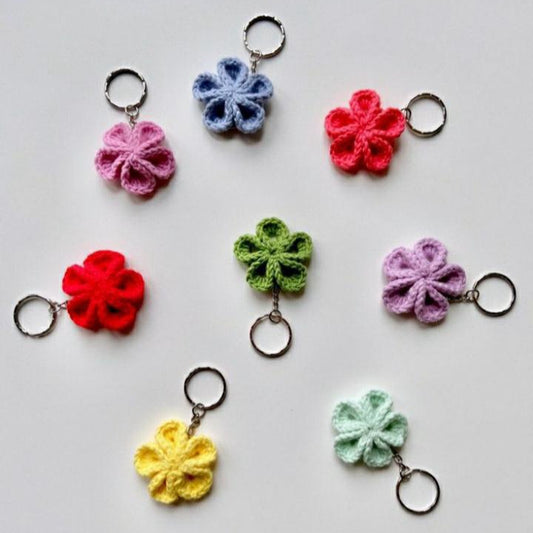Threaded Treasures Crochet Keyring
