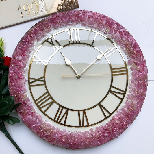 Royal Epoxy Resin Wall Clock