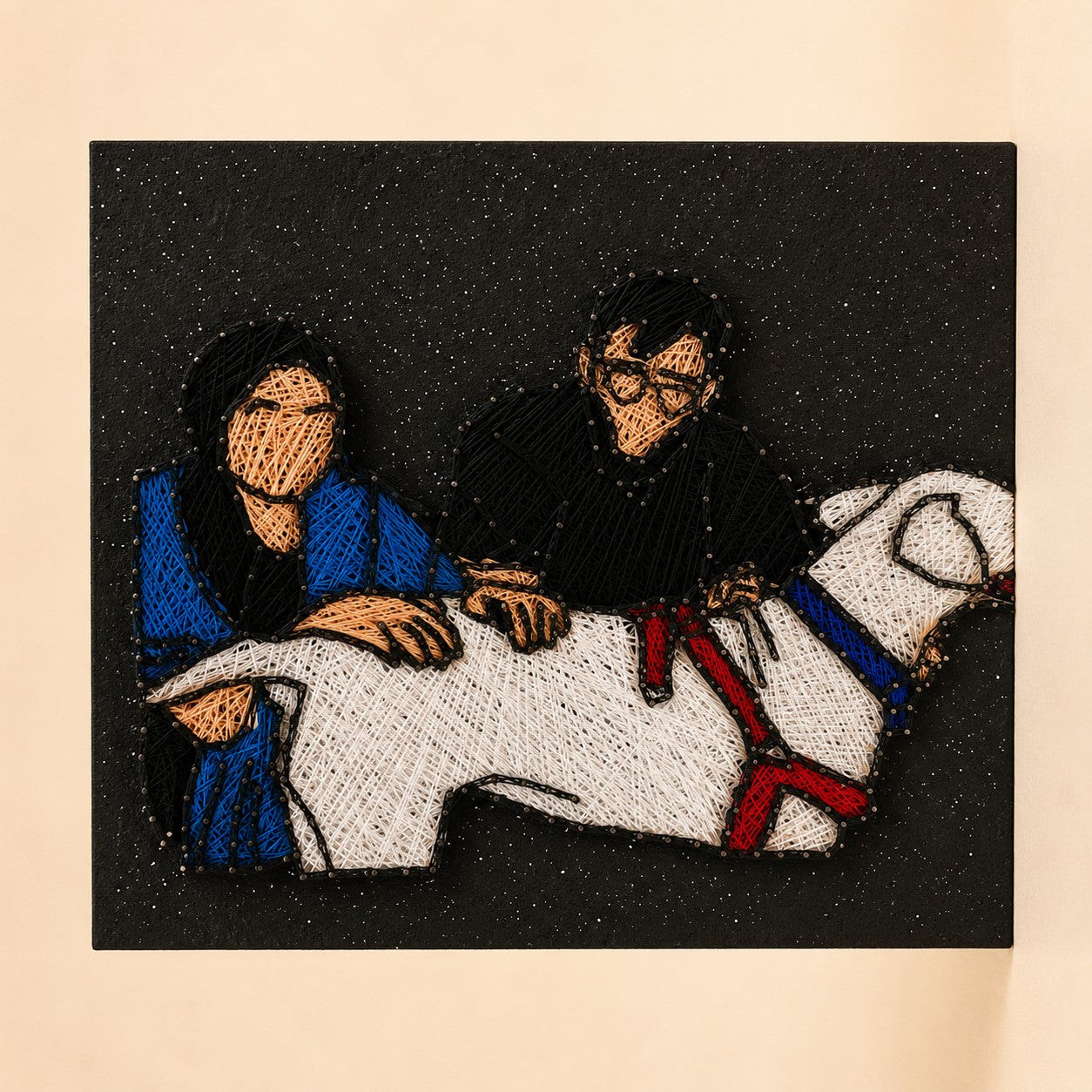 Custom String Art Portrait