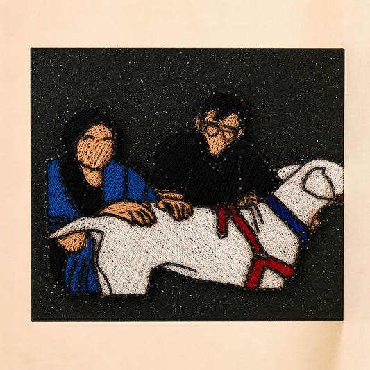 Custom String Art Portrait