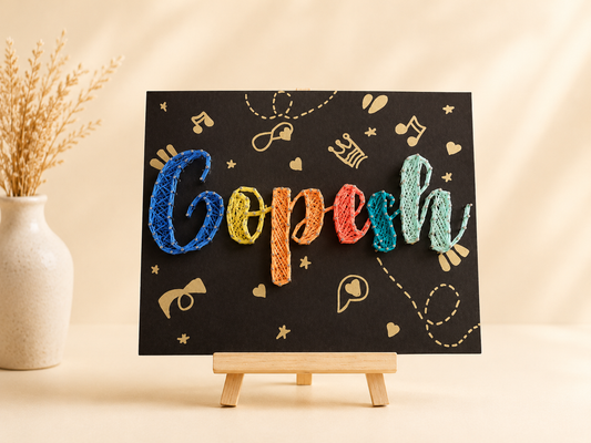 String Art Name Plates