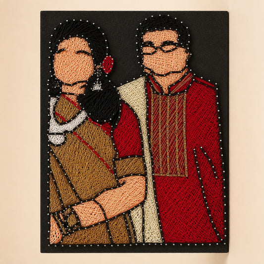 Custom String Art Portrait