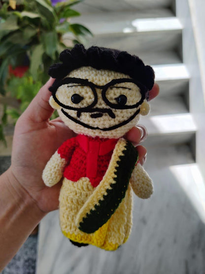 Bong Stitch Creations crochet doll