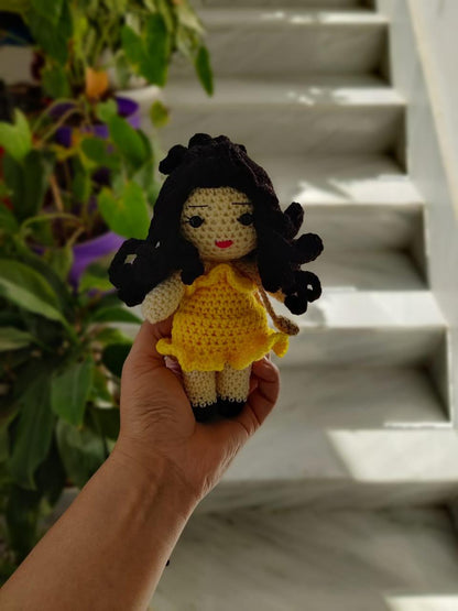 Stitch & Style Minis Crochet Charms doll