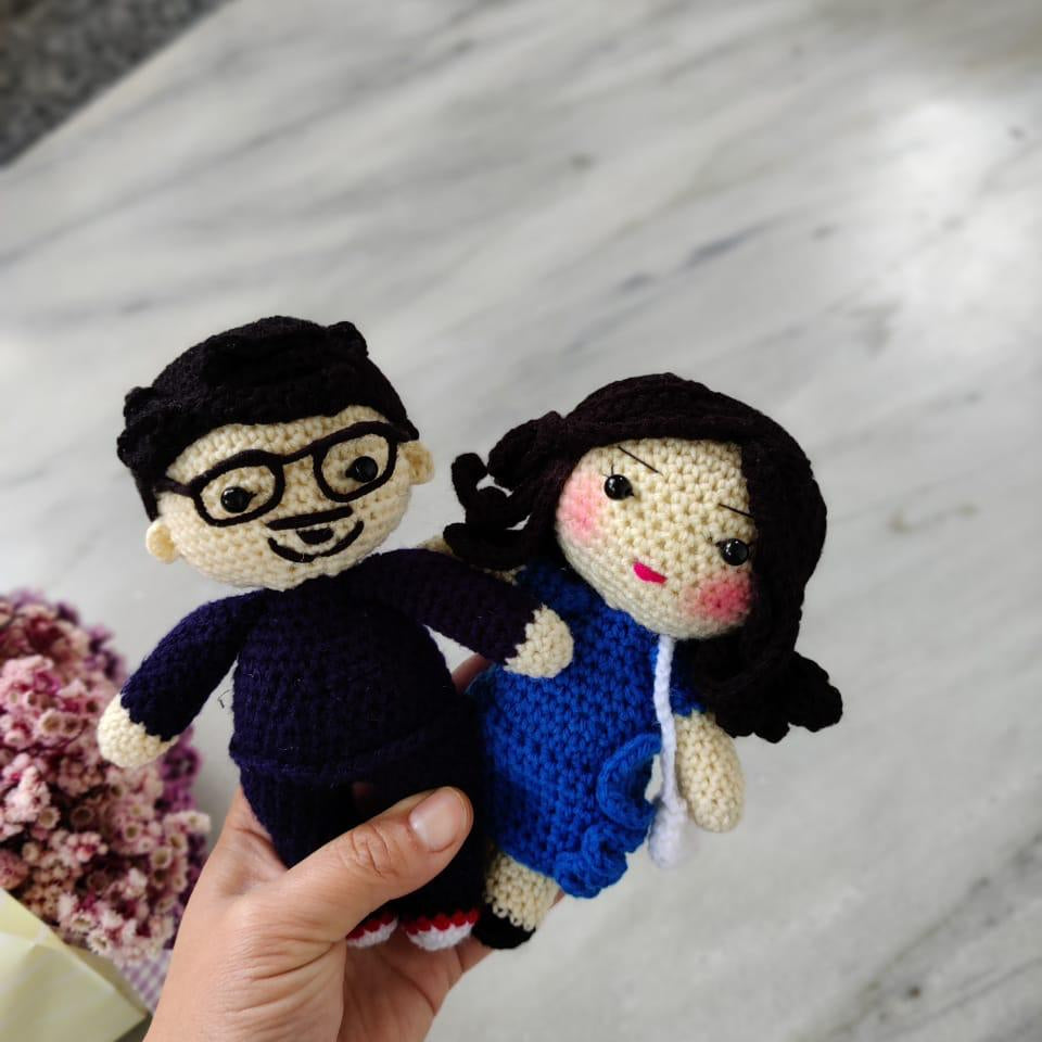 Love Knot Crochet Doll Creations