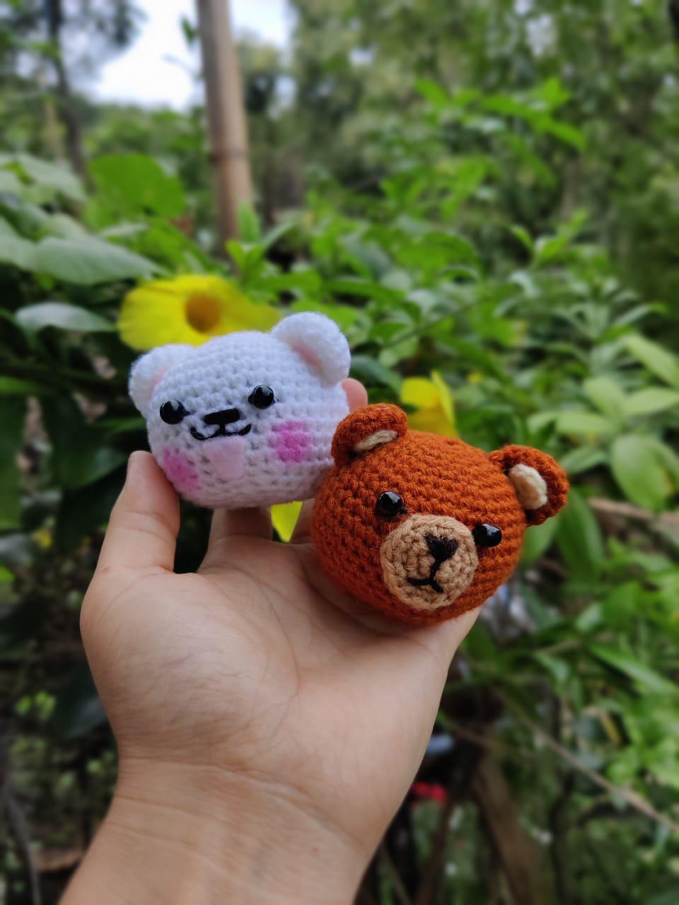 Petite Pals Creations Crochet Keyring