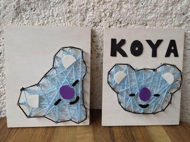 BTS Koya Threads: Handcrafted String Art