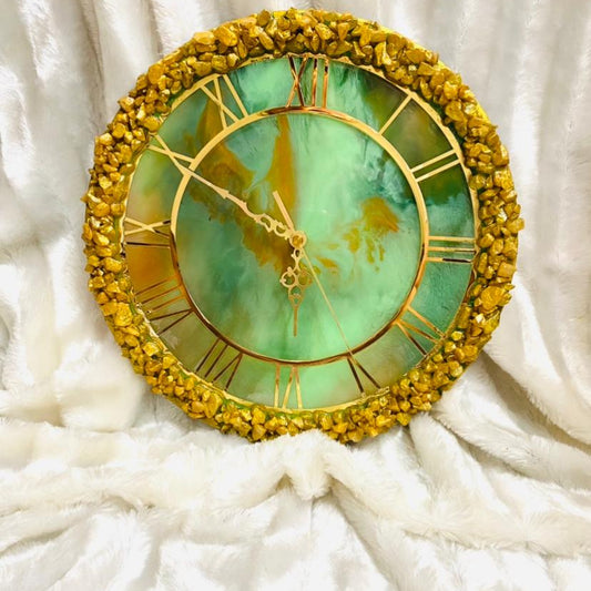Timeless Resin Clock