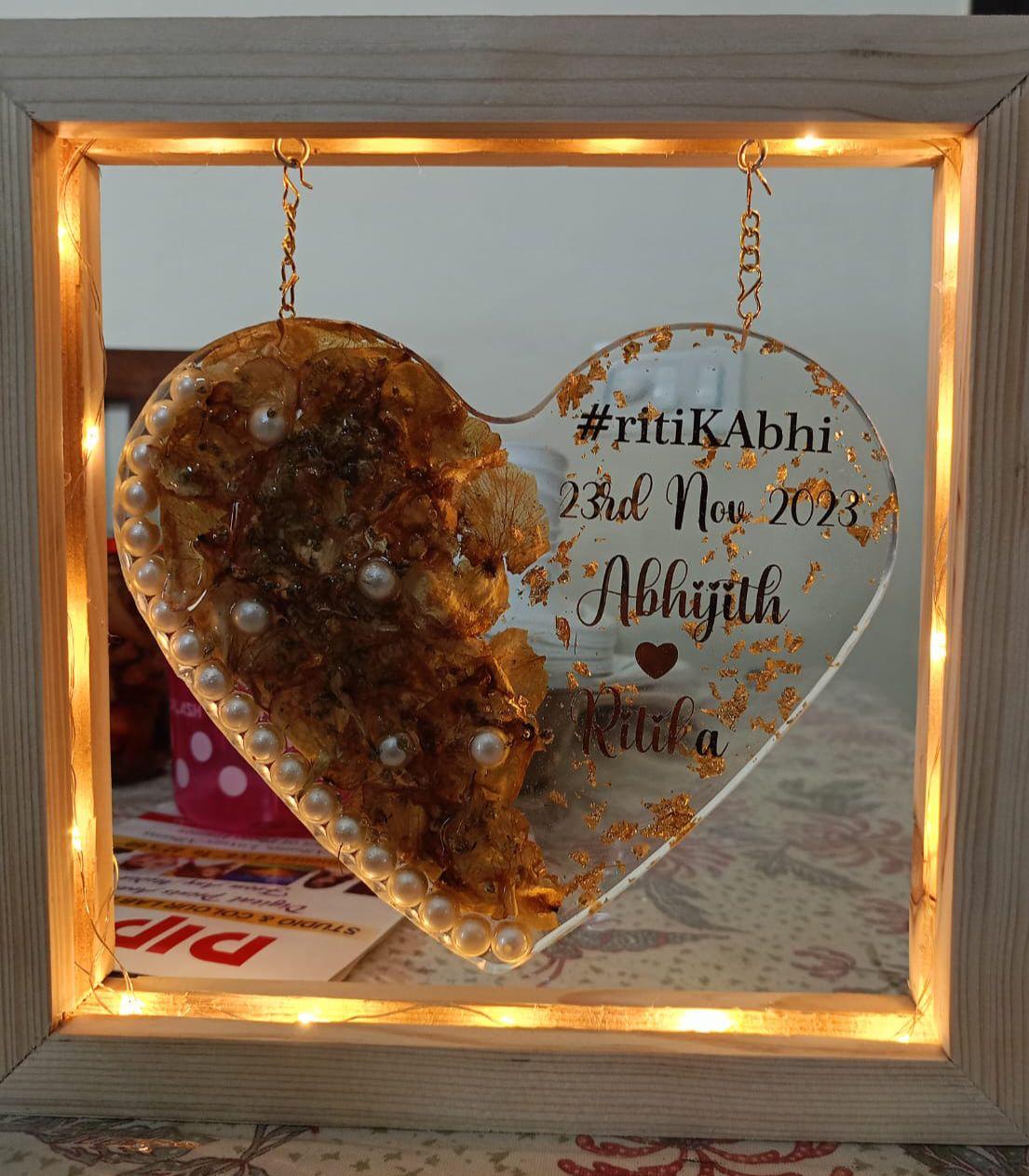 ForeverBound: Handcrafted Resin Heart