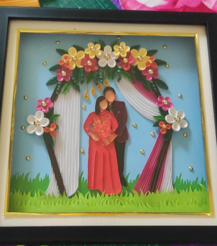 Quilling Photo Frame