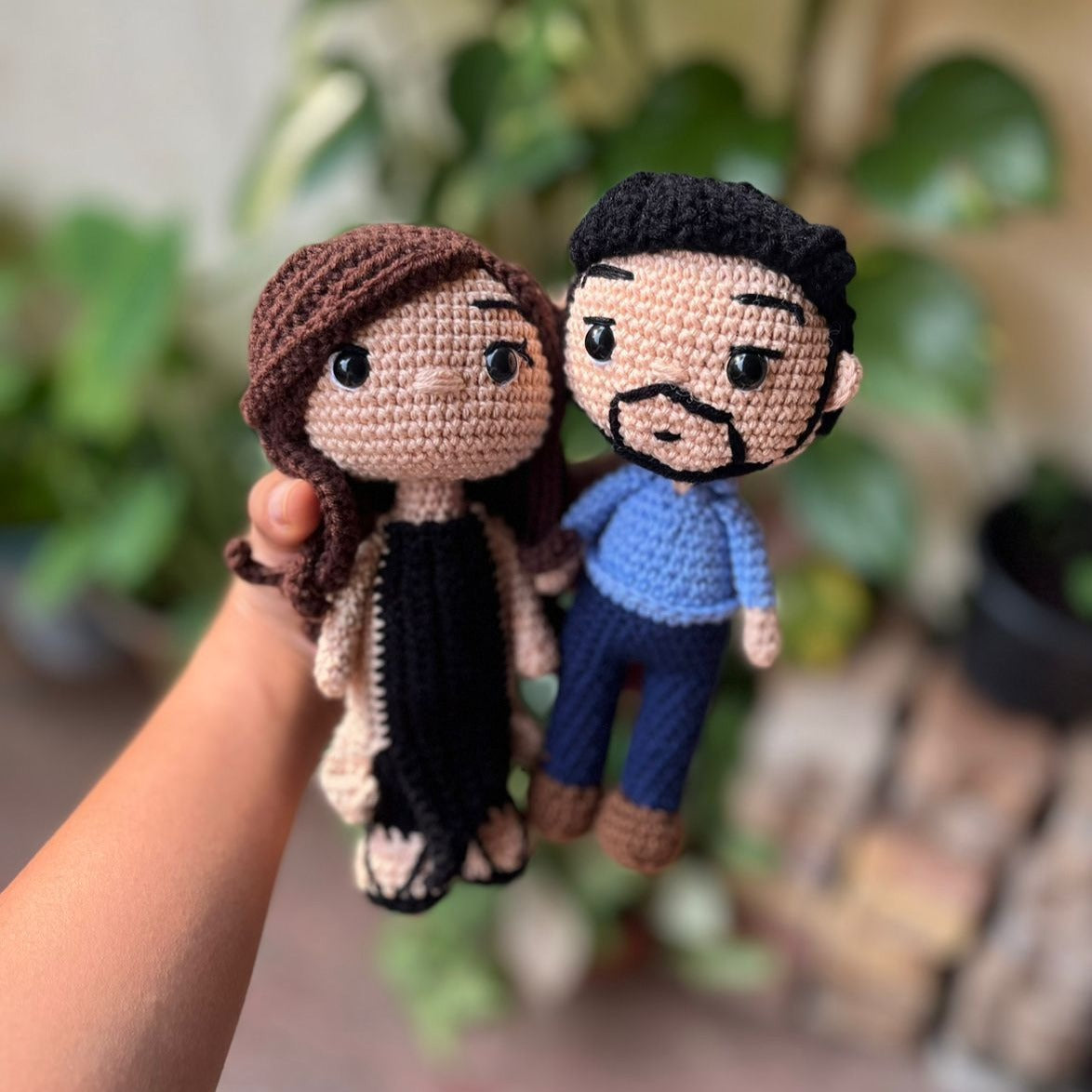 Crochet Replica Couple Dolls