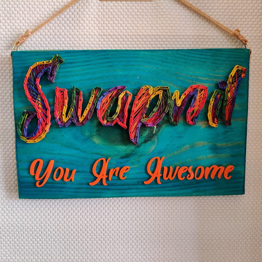 Personalized Mosaic: Custom String Art Wall Decor