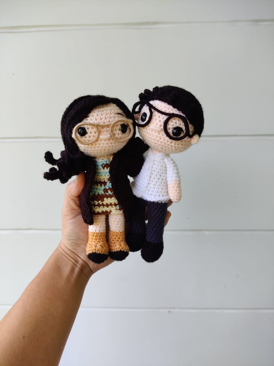 Human replica Crochet Dolls