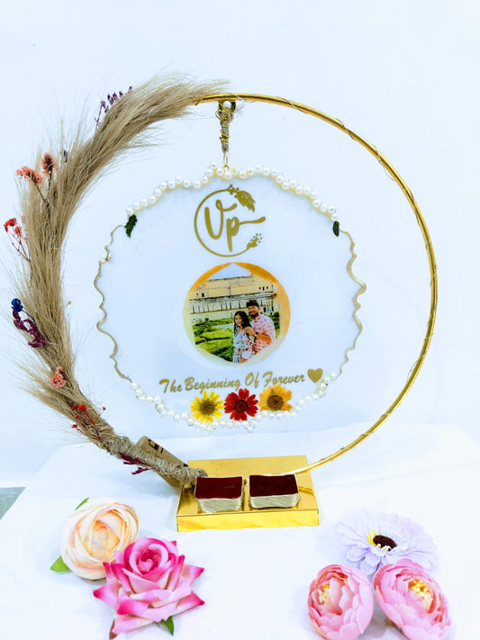 ResinGlow Hoop Art