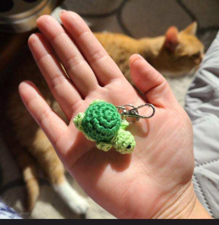 Cozy Charm Crochet Keyrings