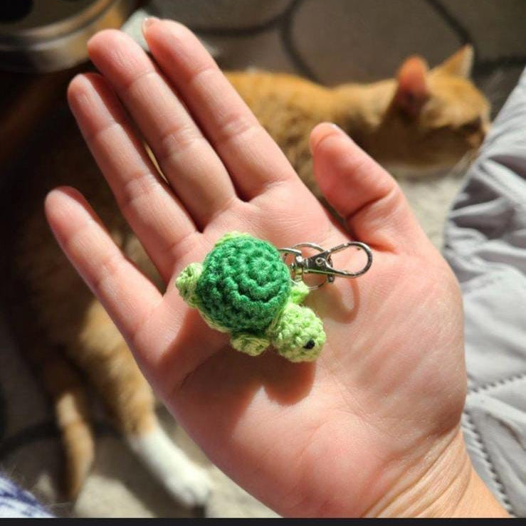 Cozy Charm Crochet Keyrings